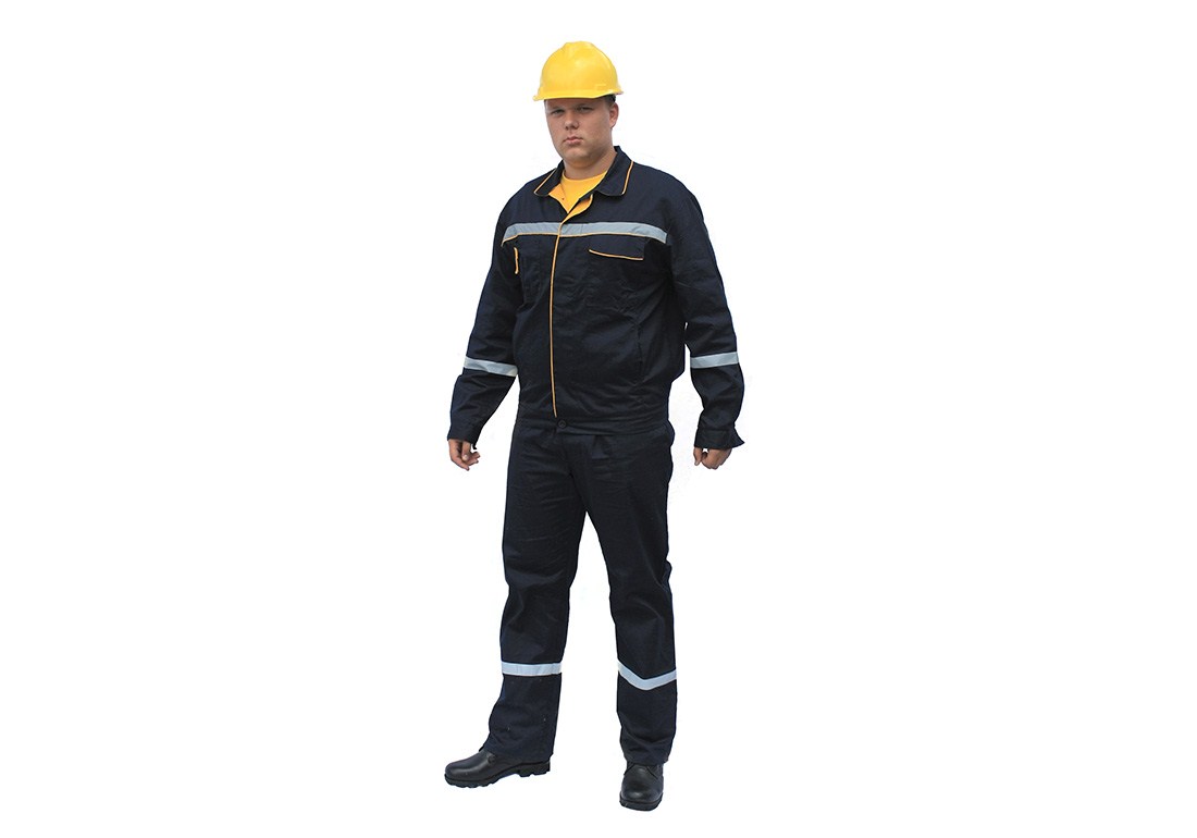 Костюм ИТР. Цвет: черный+желтая отделка — «WorkClothes - Roba.kz ...